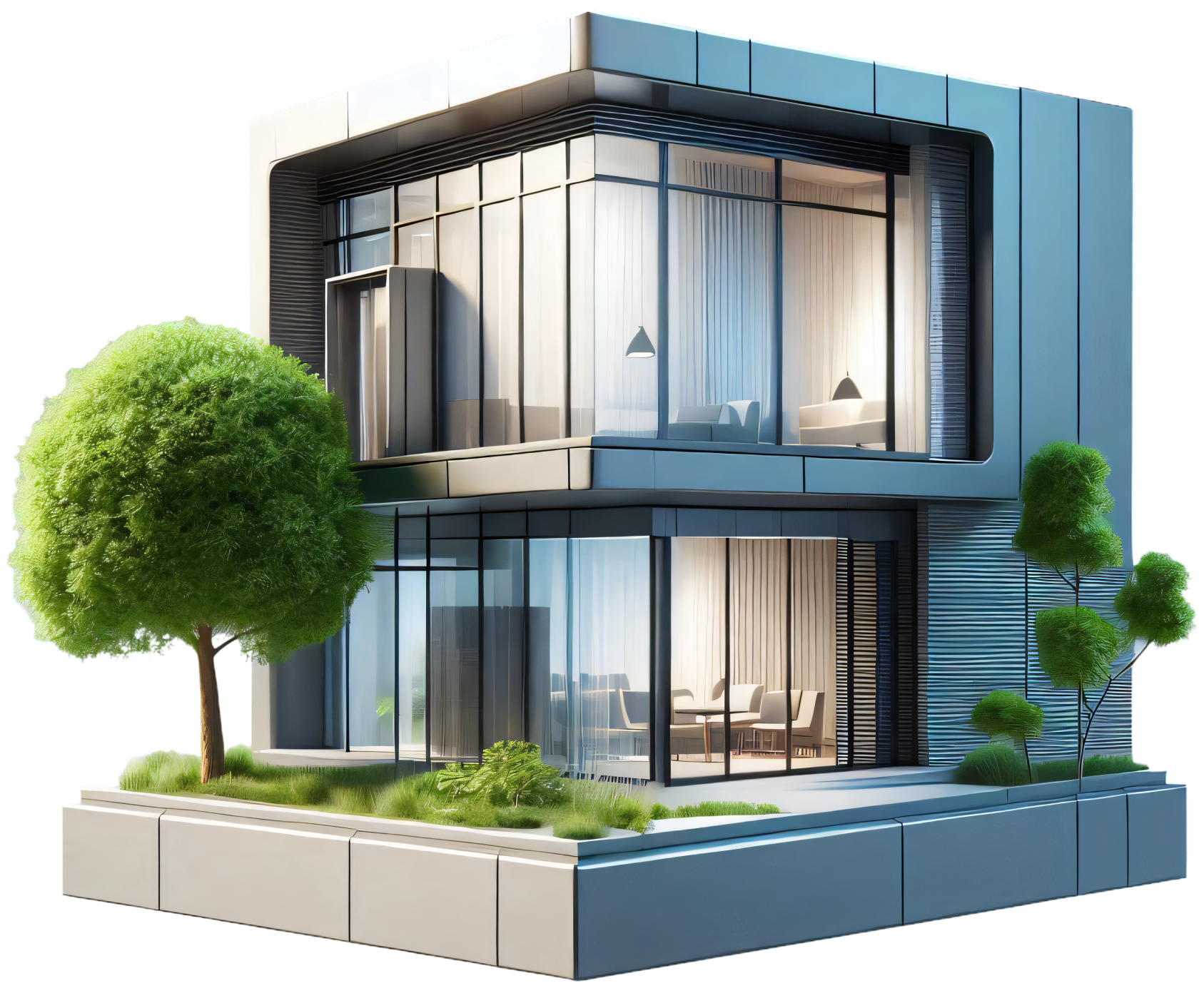 Modern living room interior